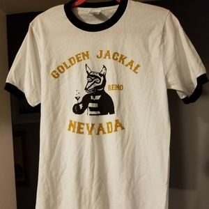 Vintage golden Jackal shirt